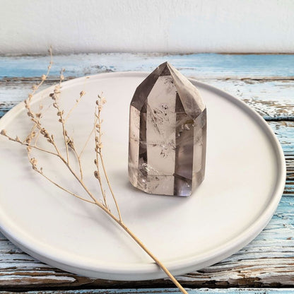 Spitze aus Rauchquarz